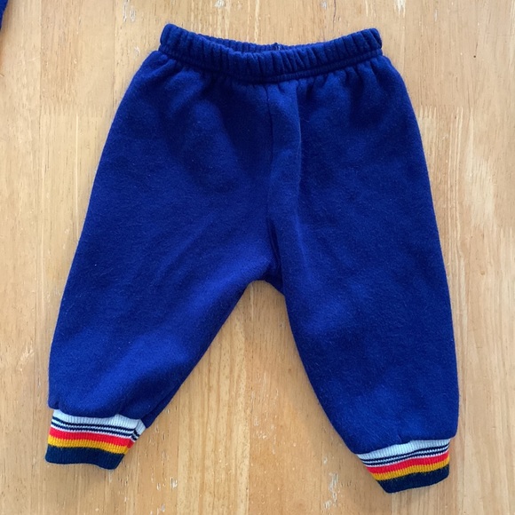 Vintage 80s baby hooded sweatshirt and joggers - Picture 3 of 8